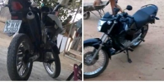 ELEMENTOS TOMAM DUAS MOTOCICLETAS E ABANDONAM OUTRA QUE HAVIA SIDO